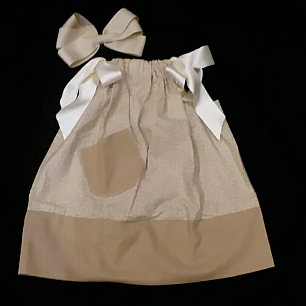 ☆Pillow Case Dress with Bow